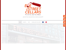 Tablet Screenshot of eyestreetcellars.com